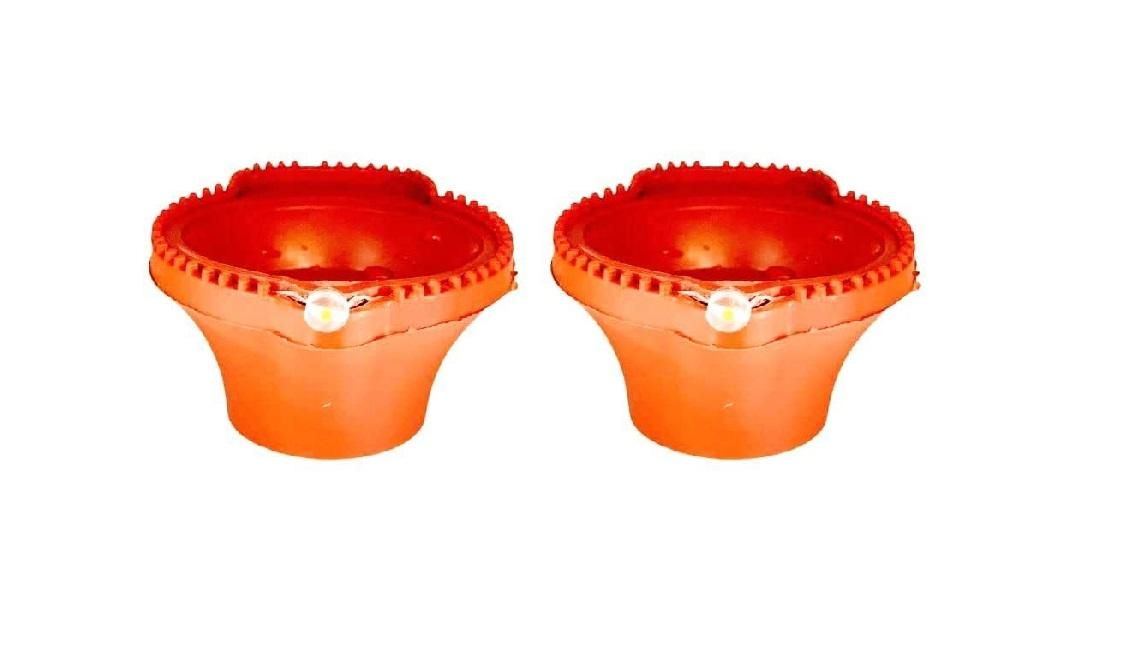 Candle diya ,LED Light Water Sensor Diyas Plastic with, Ambient Lights, (Pack of 6/12/18/24)